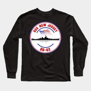 USS New Jersey BB-62 Long Sleeve T-Shirt